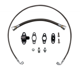 Wehrli Custom Fab LB7/LLY/LBZ/LMM/LML Duramax S400 Single Turbo Oil Line Kit